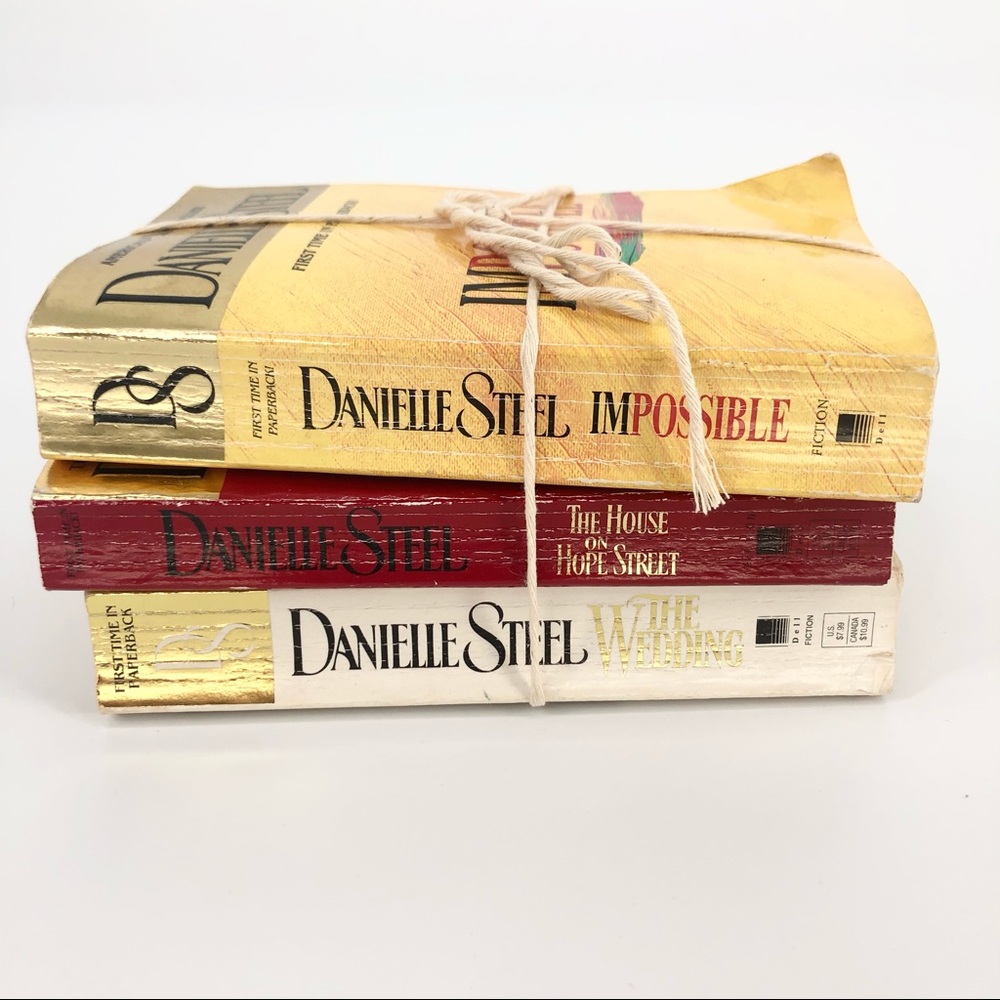 Danielle Steele 3 Pack of Used Fiction Books